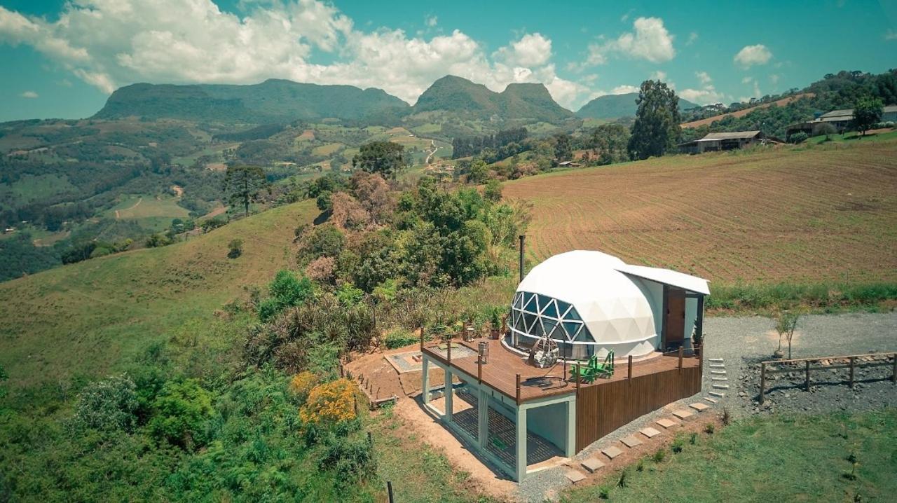 The Space - Welcome To The Sky - Domo Geodesico Villa Alfredo Wagner Exterior foto