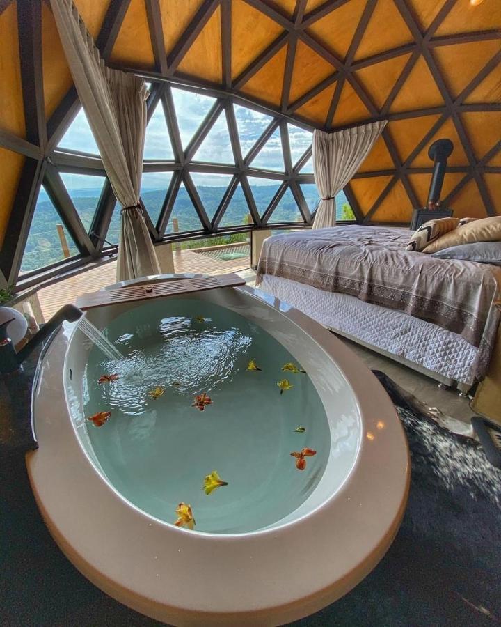 The Space - Welcome To The Sky - Domo Geodesico Villa Alfredo Wagner Exterior foto