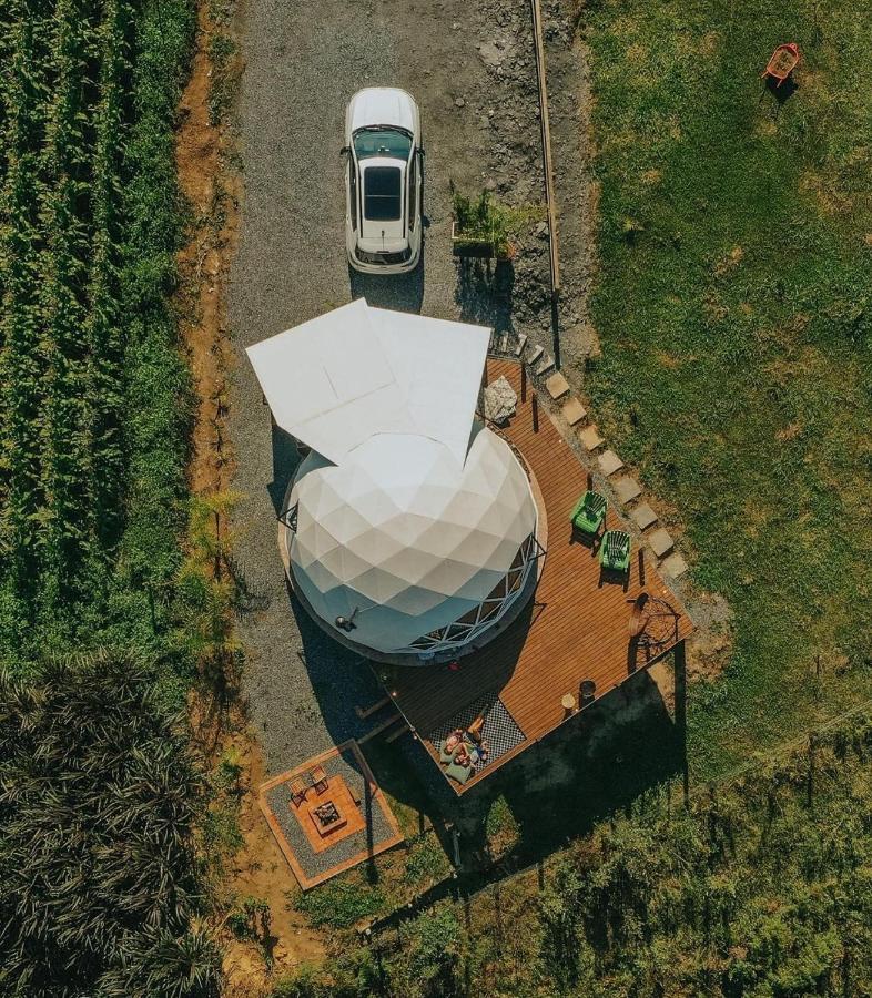 The Space - Welcome To The Sky - Domo Geodesico Villa Alfredo Wagner Exterior foto