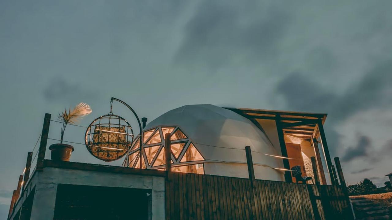 The Space - Welcome To The Sky - Domo Geodesico Villa Alfredo Wagner Exterior foto