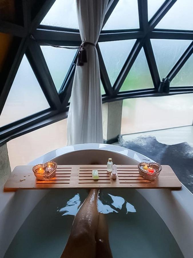 The Space - Welcome To The Sky - Domo Geodesico Villa Alfredo Wagner Exterior foto